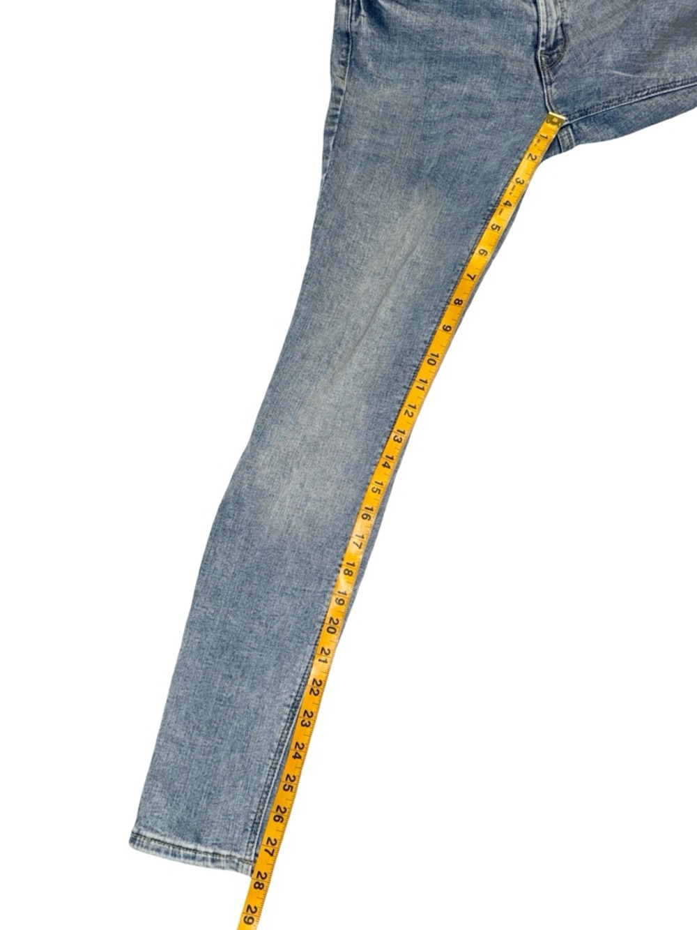 Old Navy Rockstar Super Skinny Mid-Rise Stonewash Jeans Size 2 - Picture 11 of 12